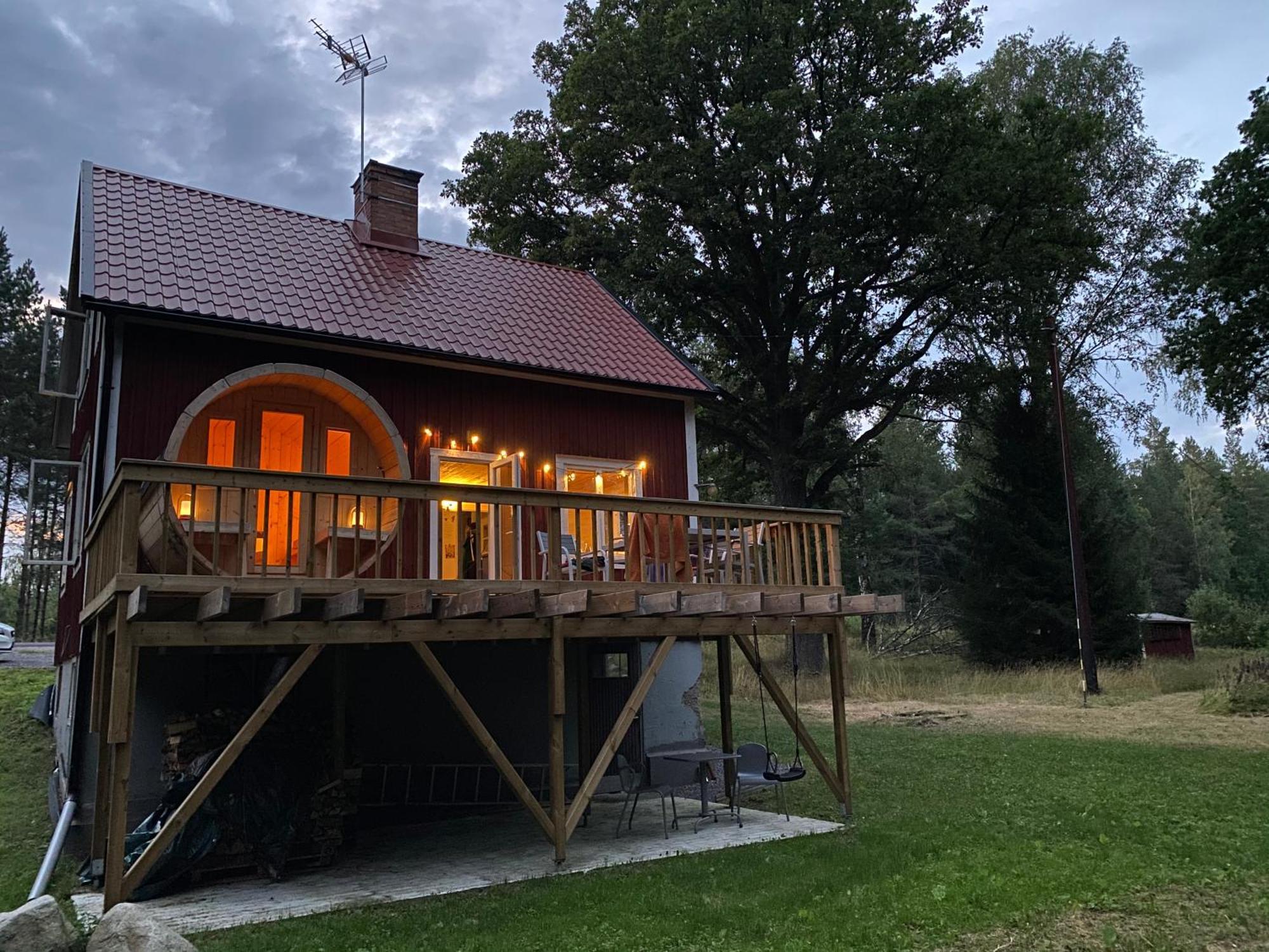 Ferienhaus Smaland Fågelfors Exterior foto